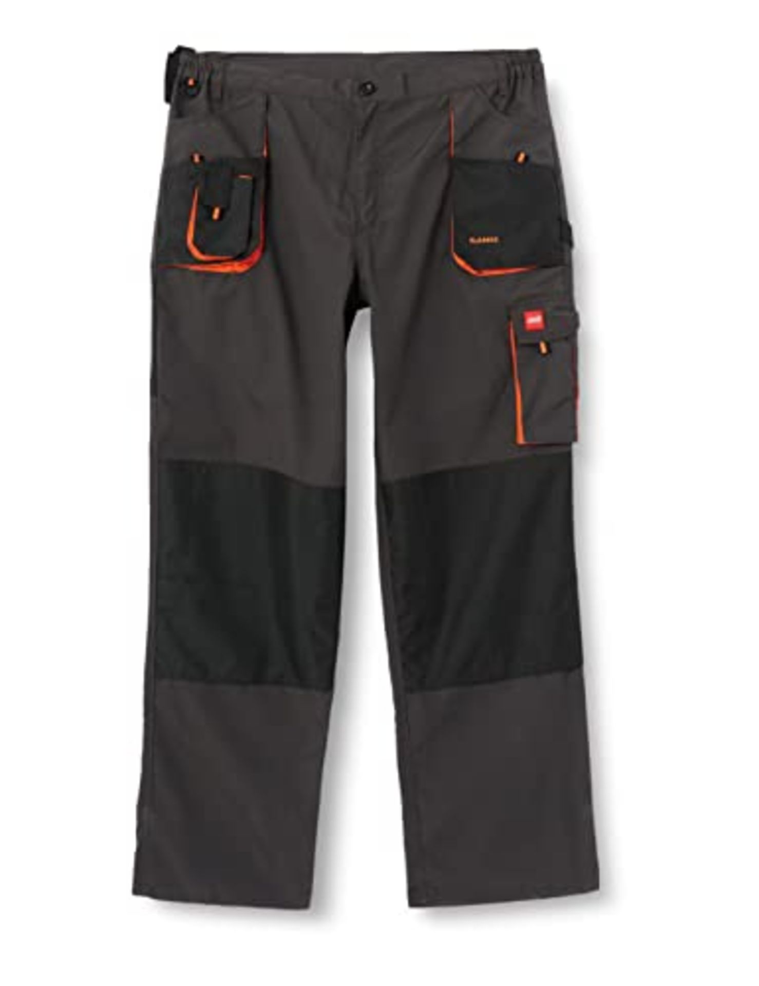 ART.MAS Multifunction work trousers, 270 g/m2, Classic Graphite/orange 60