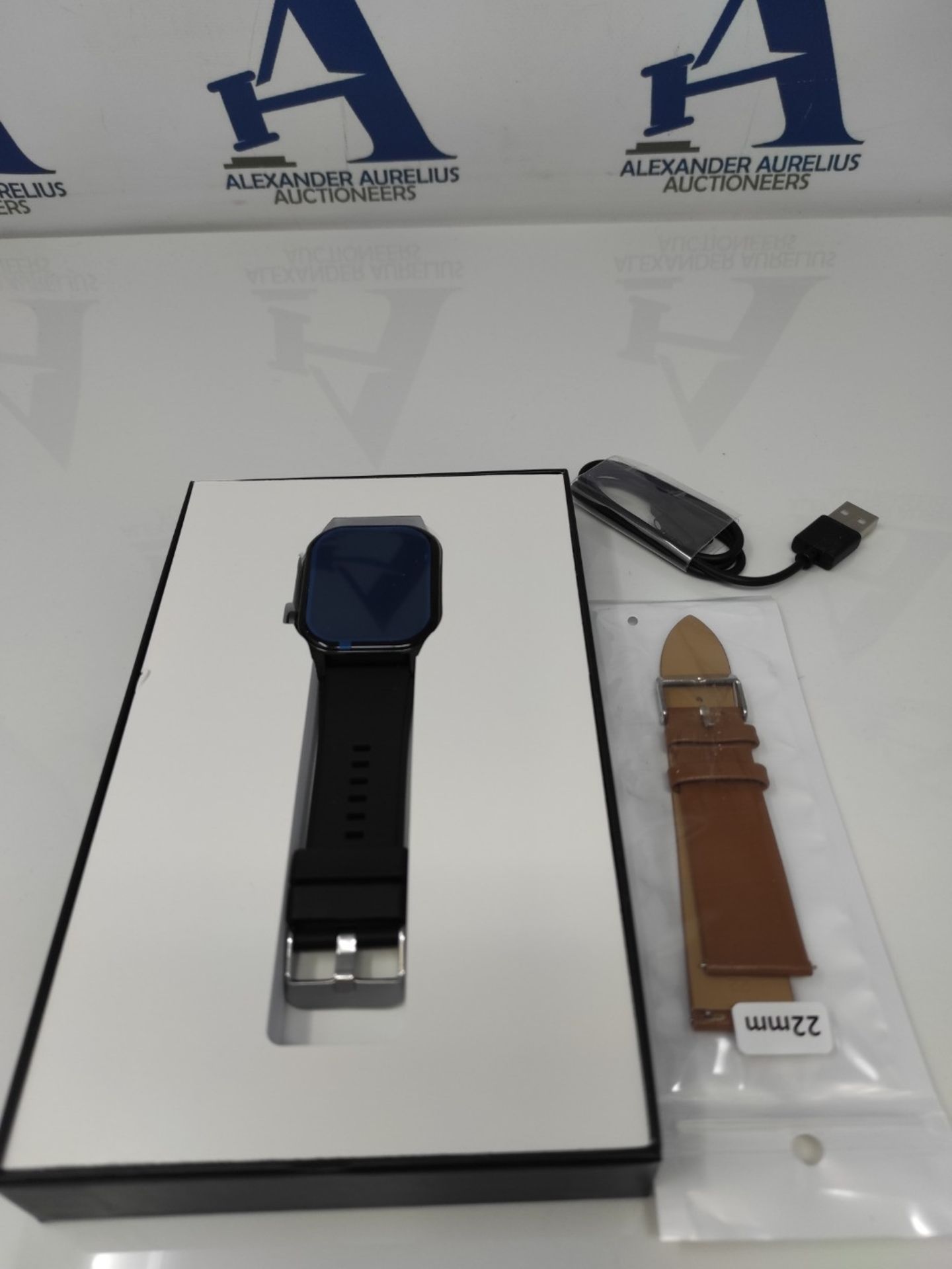 RRP £219.00 Knauermann PRO 3 (2024) Black - Health watch Smartwatch with telephony function - ECG - Bild 3 aus 3