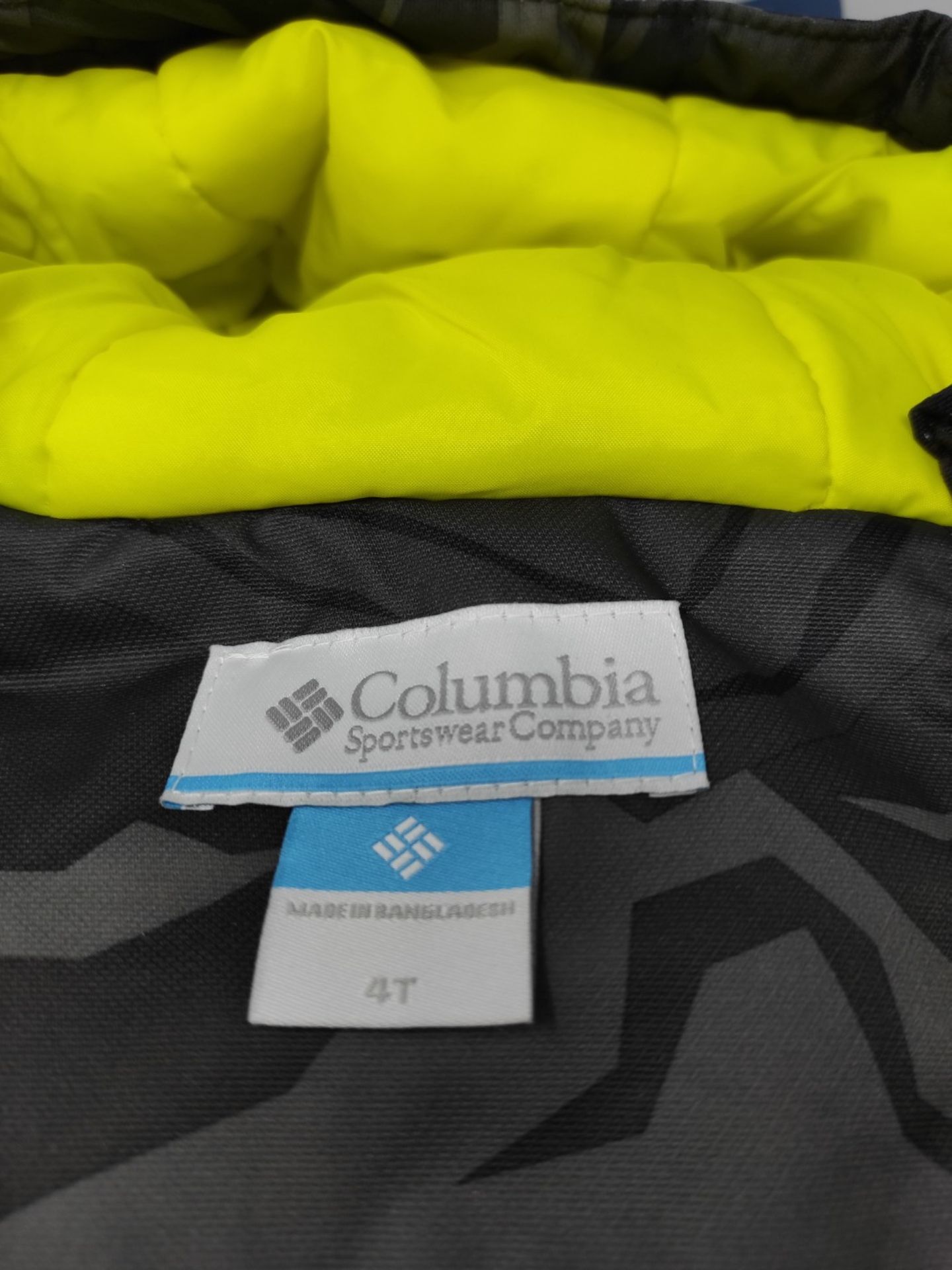RRP £64.00 Columbia Unisex Baby Buga Snowsuit Romper, 4 Years - Image 3 of 3