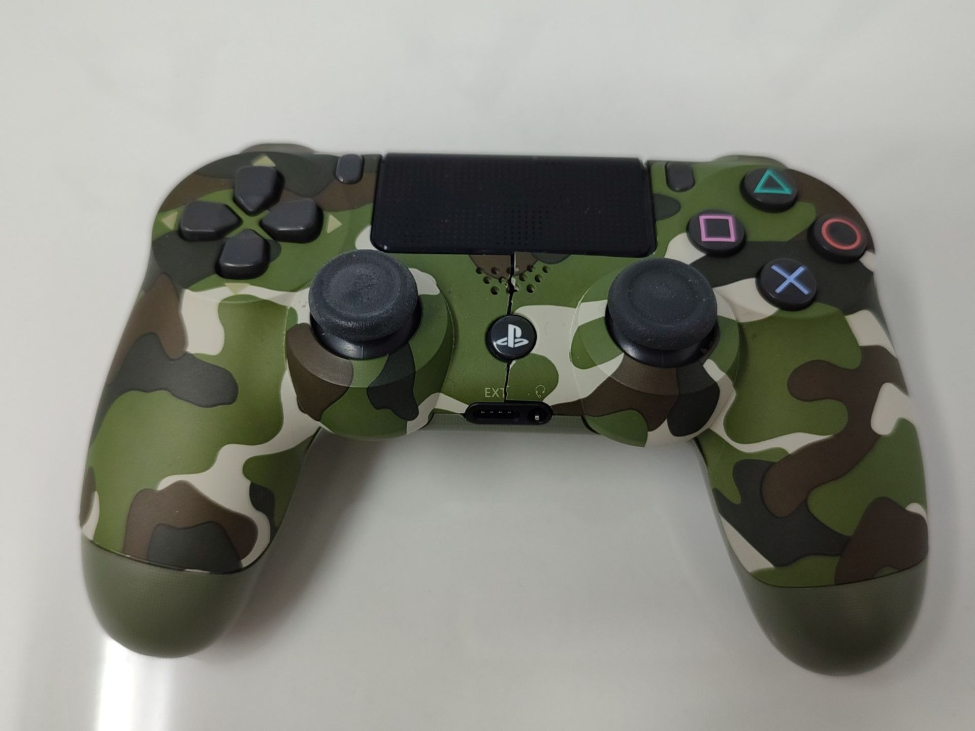 RRP £59.00 PlayStation 4 - Dualshock 4 Wireless Controller V2, Green (Green Camo) - Image 2 of 2