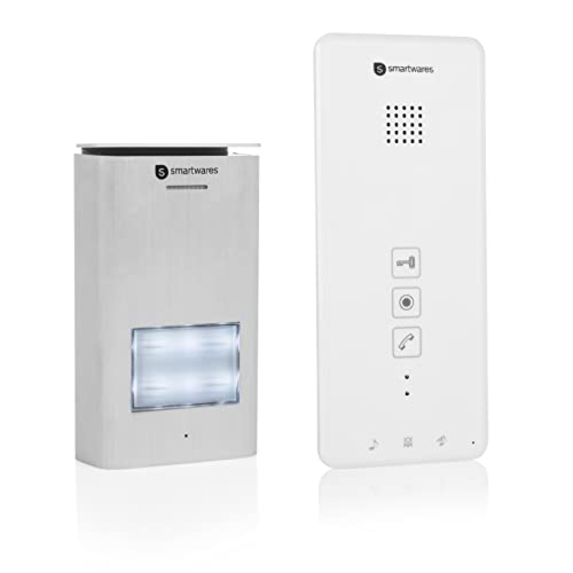RRP £59.00 Smartwares Intercom DIC-21112 - Easy two-wire installation - 52 melodies - For 1 apart