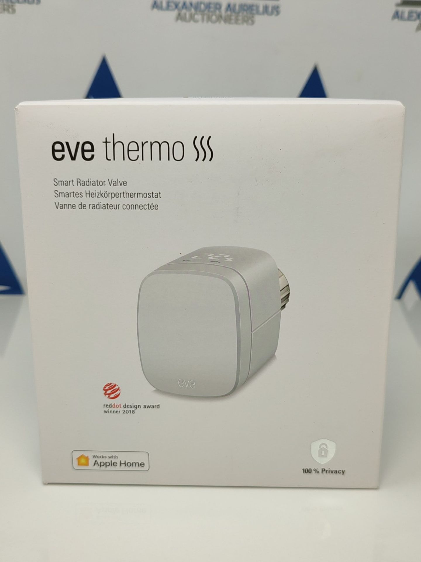 RRP £64.00 Eve Thermo - Intelligent Radiator Valve with LED Display, Automatic Temperature Contro - Image 2 of 3