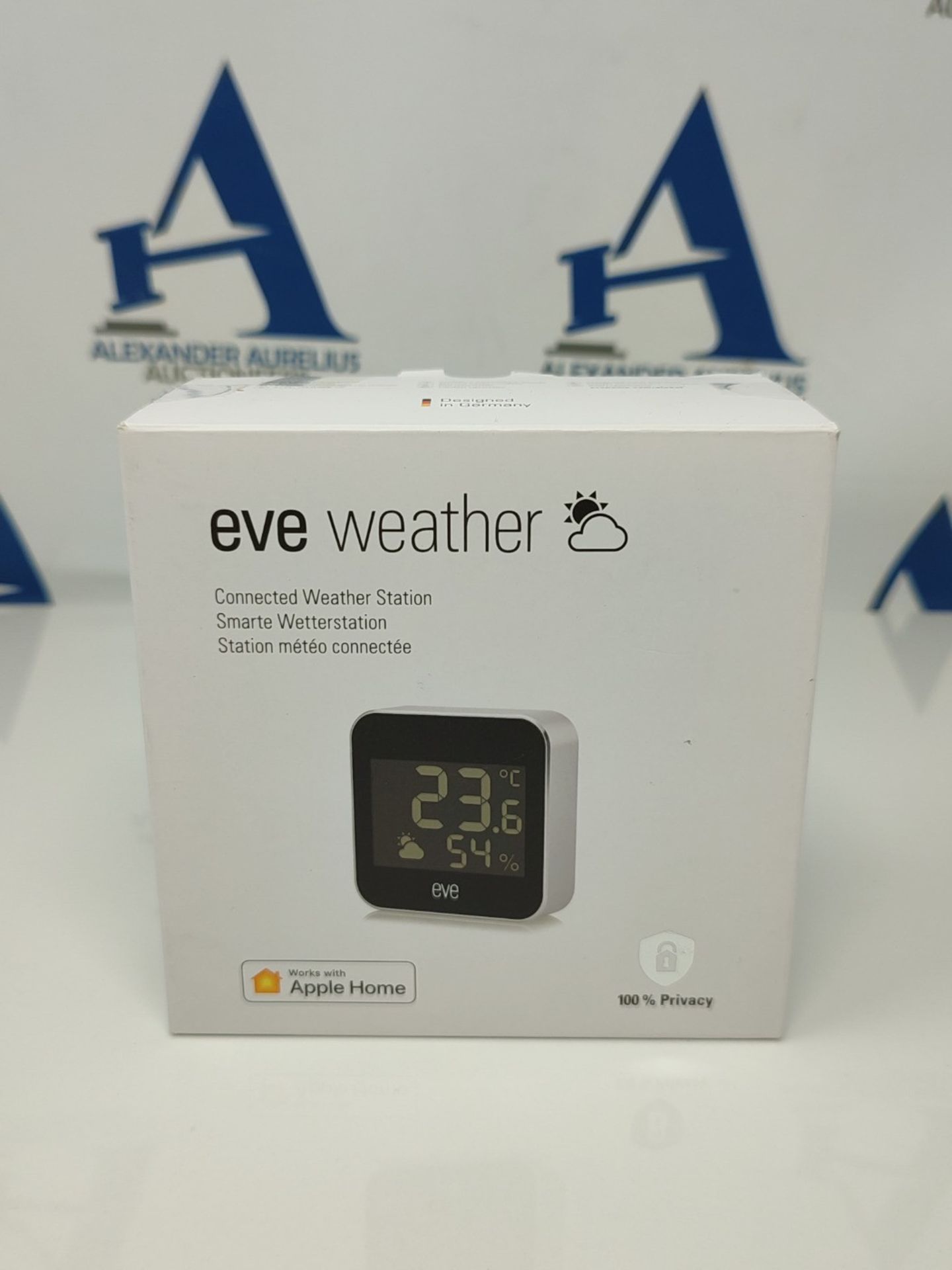 RRP £76.00 Eve Weather - Smart weather station, digital thermometer & hygrometer with weather tre - Bild 2 aus 3
