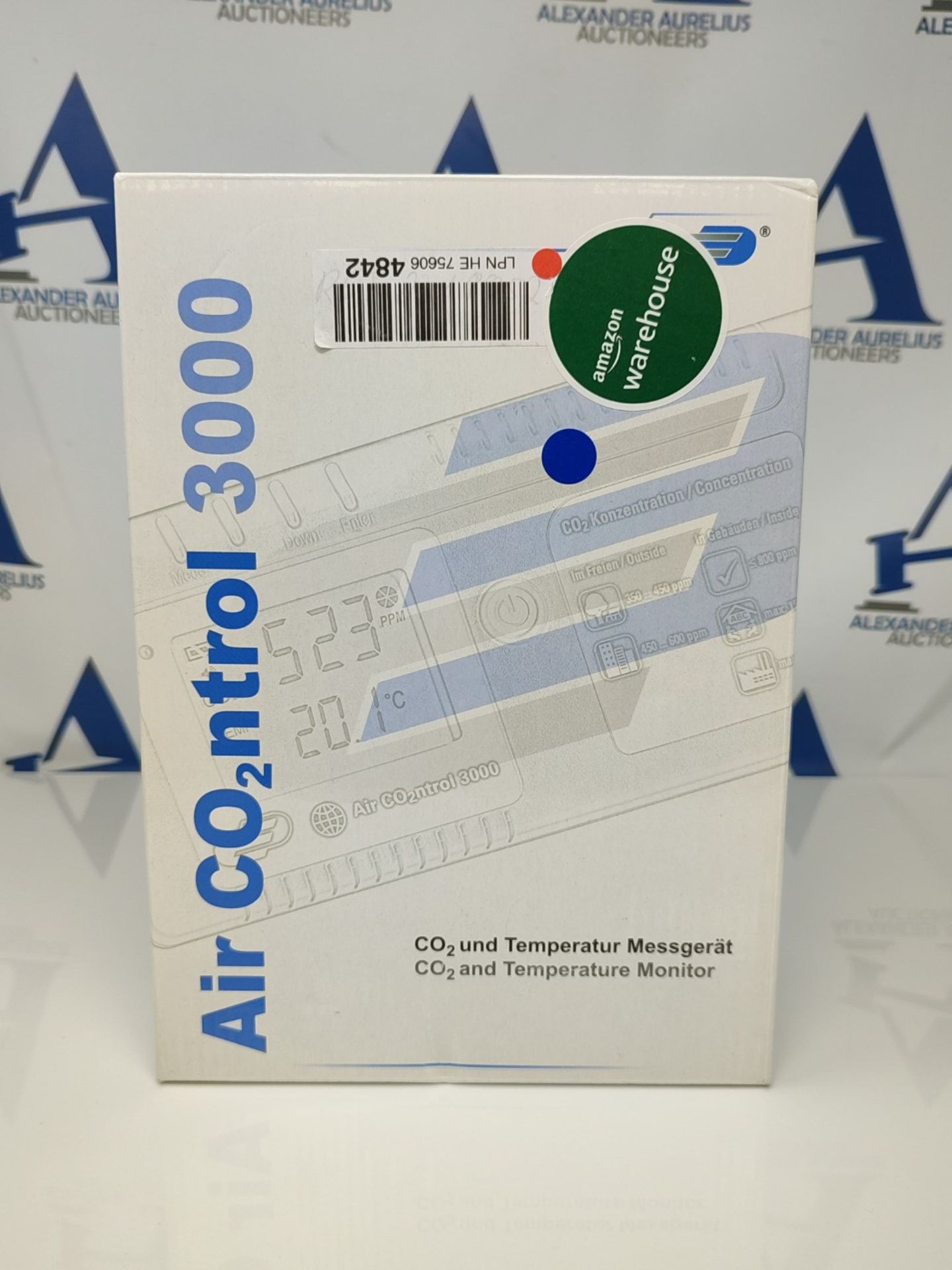 RRP £105.00 TFA Dostmann Airco2ntrol 3000 CO2 measuring device, for monitoring the CO2 concentrati - Image 2 of 3