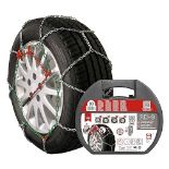 RD9 - Metal snow chains, RD9 mm, size no. 90, 2 pieces, including gloves.