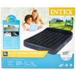 Intex 64141 Dura Beam Pillow Rest single mattress with Fiber Tech technology, without