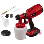 RRP £67.00 Einhell Cordless Paint Spraying System TC-SY 18/60 Li-Solo Power X-Change (Li-Ion, 18