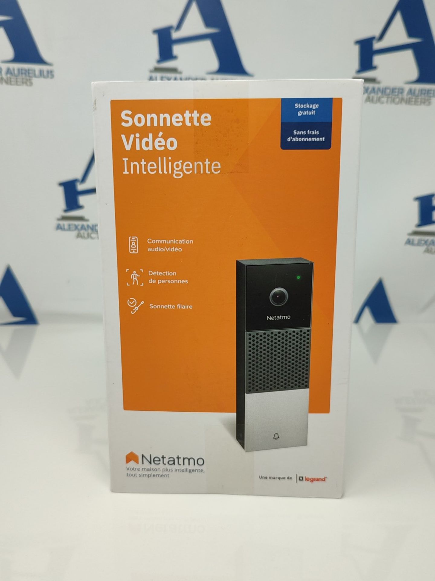 RRP £281.00 Netatmo Smart Video Doorbell, Installation with an Existing Wired Chime, Audio, HD Cam - Image 2 of 3