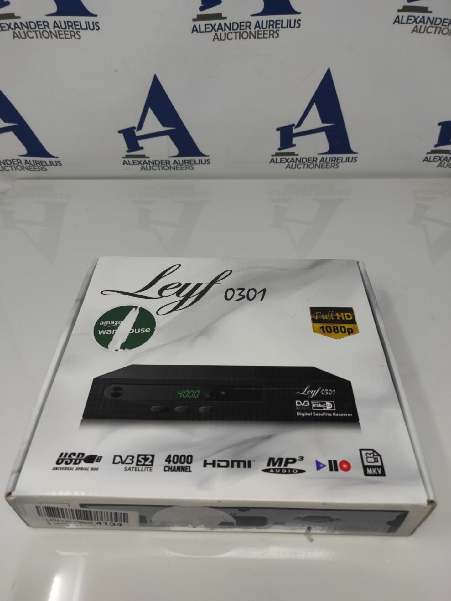 Leyf Satellite Receiver with PVR Recording Function Digital Satellite Receiver (HDTV, - Image 2 of 3