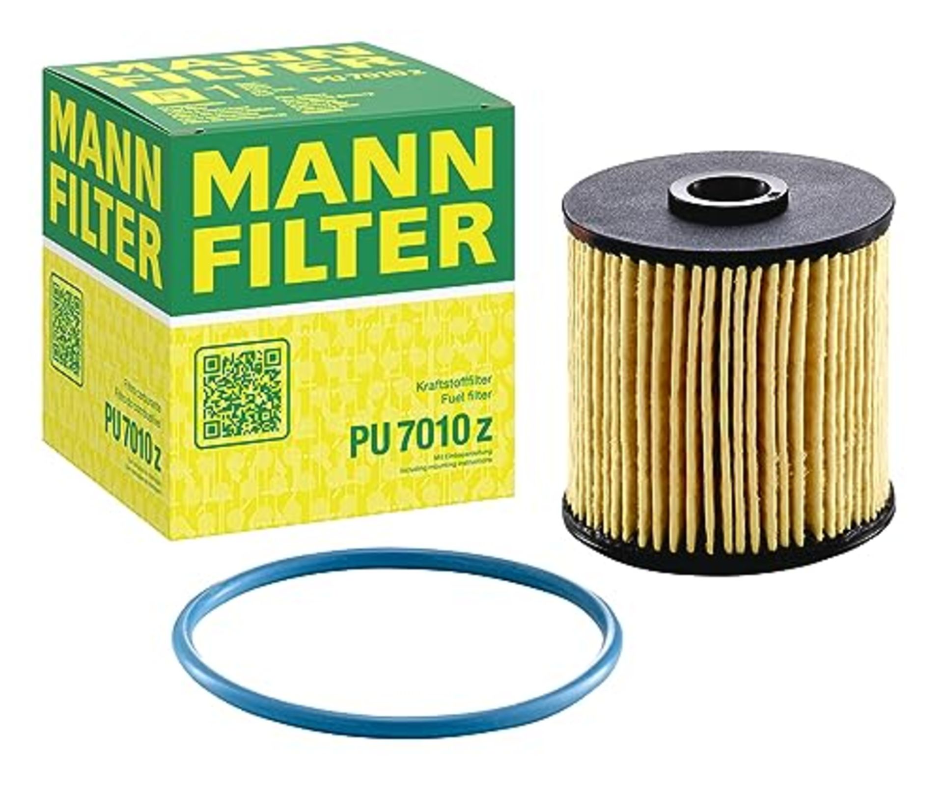 MANN-FILTER PU 7010 z Fuel Filter - Fuel Filter Set with Gasket / Gasket set - For Car