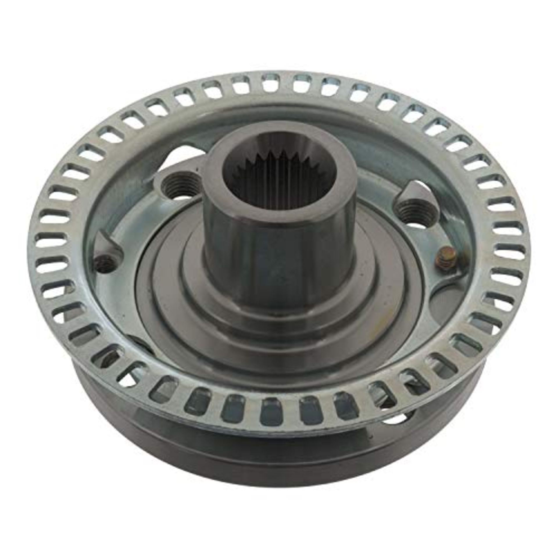 febi bilstein 01901 Wheel hub without wheel bearing, with ABS impulse ring, 1 piece