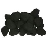 30 boxed gas fire replacement large oval cast ceramic coals by Coals 4 You.
