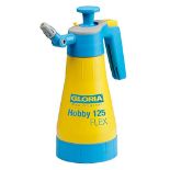 GLORIA Hobby 125 Flex, 1.25L Pressure Sprayer | 360° spraying | Garden Sprayer with F