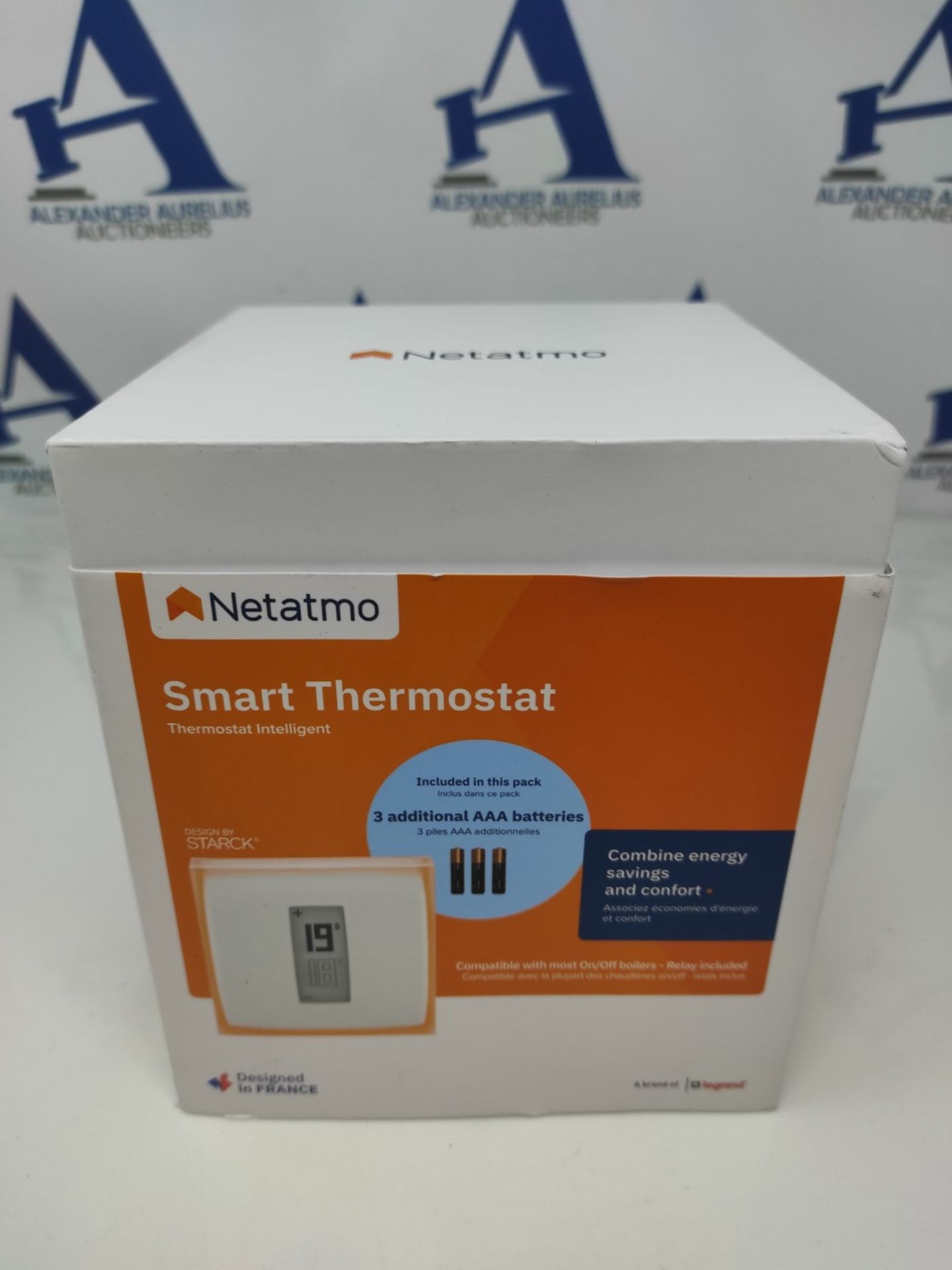RRP £158.00 Netatmo Smart and Connected Thermostat Energy Efficient - WiFi - Reduce Bills & Contro - Bild 2 aus 3