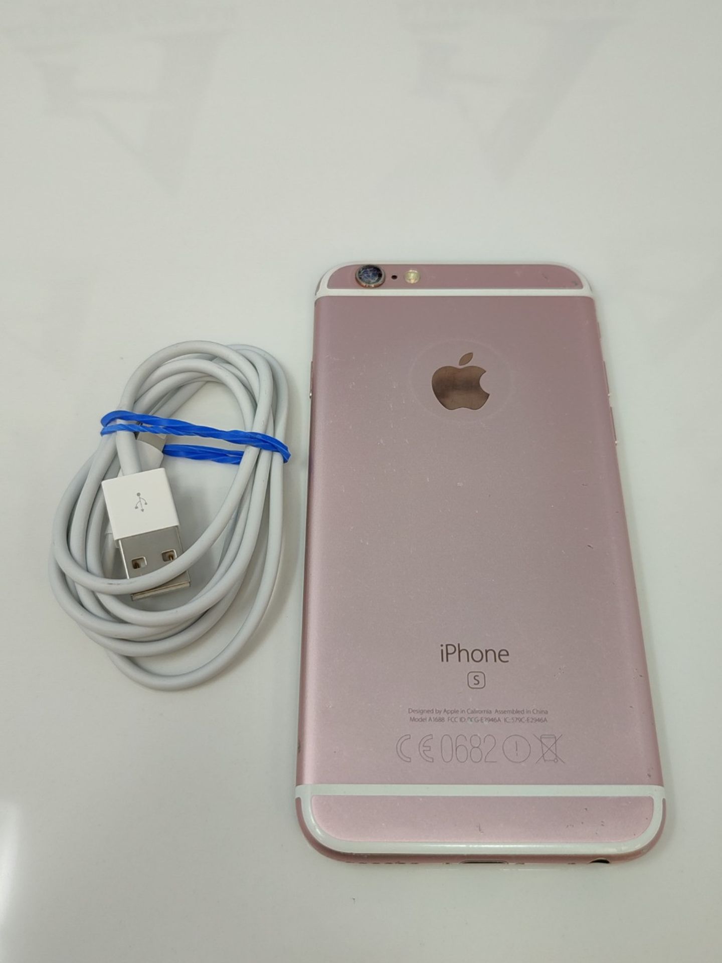 Apple iPhone 6s - 64GB - Rose Gold, A1688 - Image 2 of 2