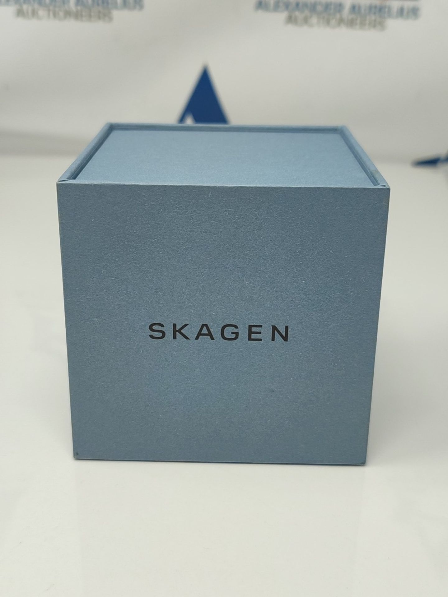 RRP £149.00 Skagen Mens Chronograph Quartz Watch with Leather Strap