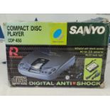 Sanyo CDP-450 Digital Audio Compact Disc Player CD
