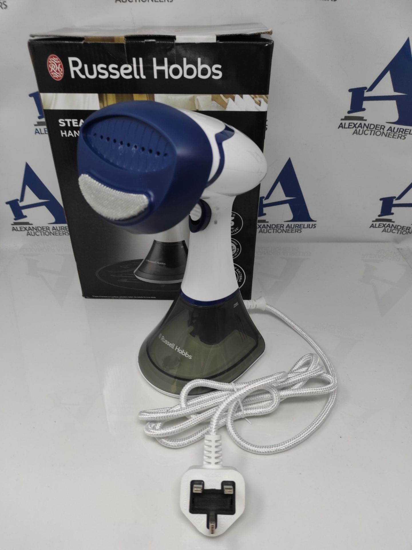 Russell Hobbs Steam Genie Handheld Clothes Steamer, No Ironing Board Needed, Ready to - Image 2 of 3