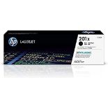 RRP £77.00 HP CF400X 201X High Yield Original LaserJet Toner Cartridge, Black, Single Pack