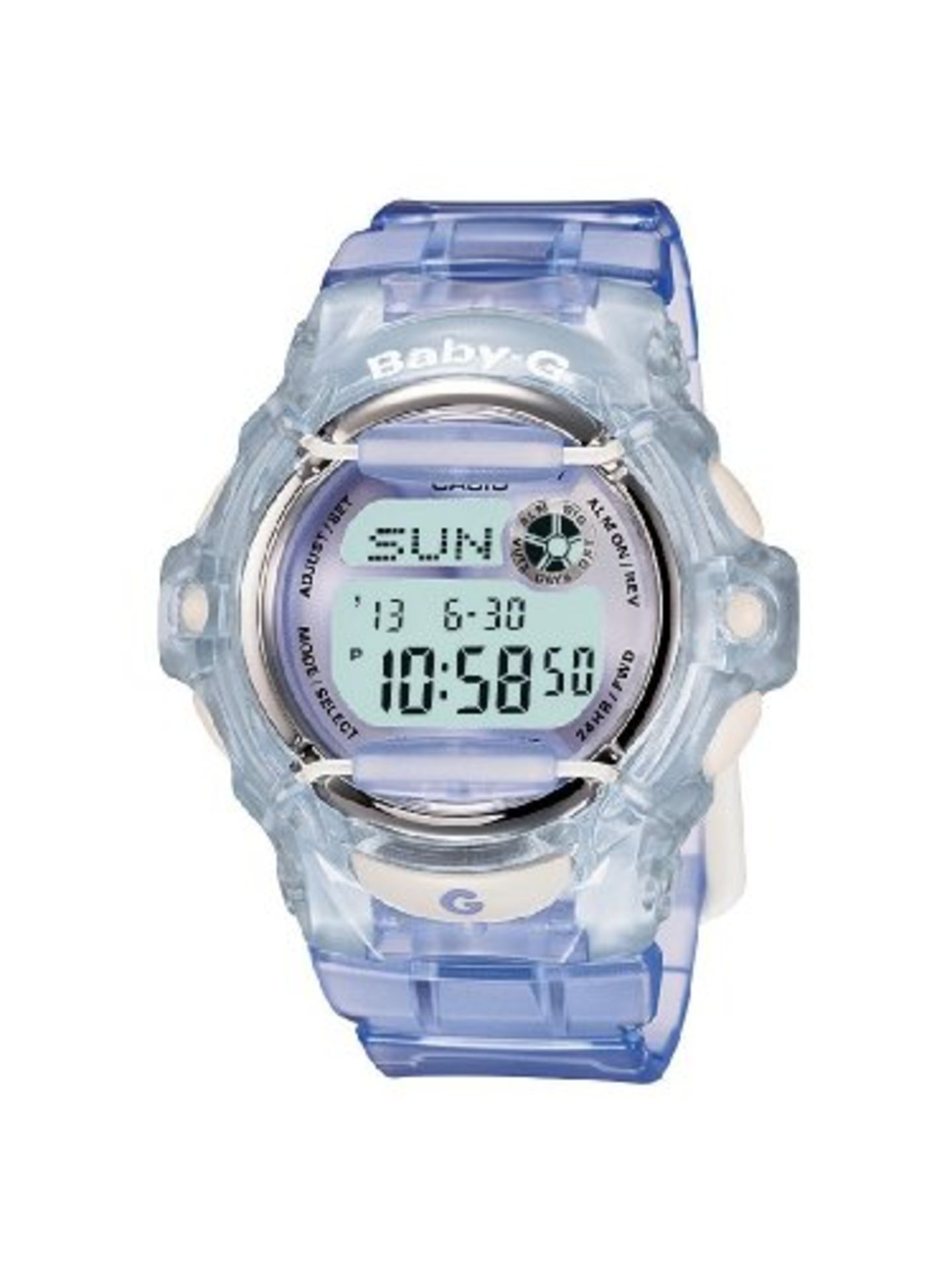 Casio Women's Ladies Baby-G Purple Digital