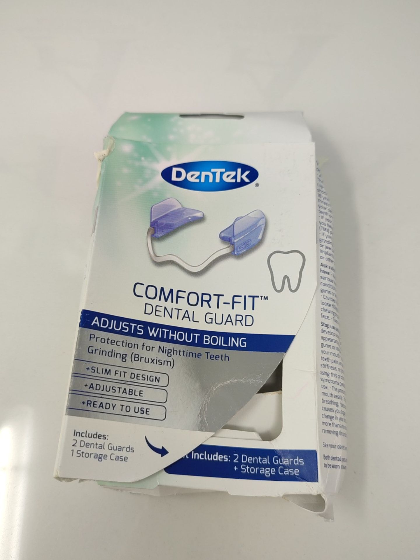 DenTek Comfort-Fit Dental Mouth Guards to Help Prevent Night Time Teeth Grinding and C - Bild 3 aus 3