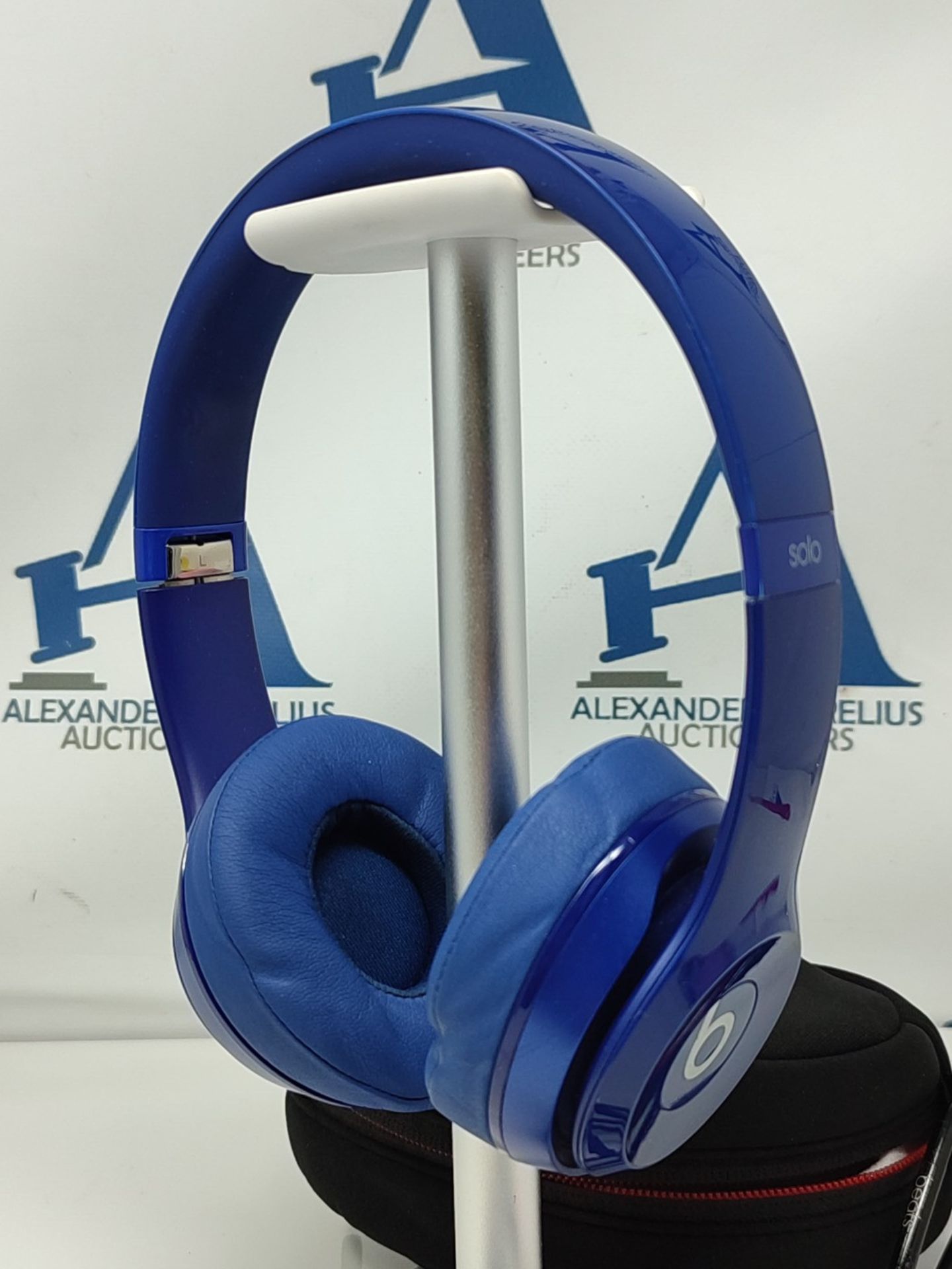 RRP £190.00 Beats Solo2 On-Ear Headphones - Blue - Image 3 of 3