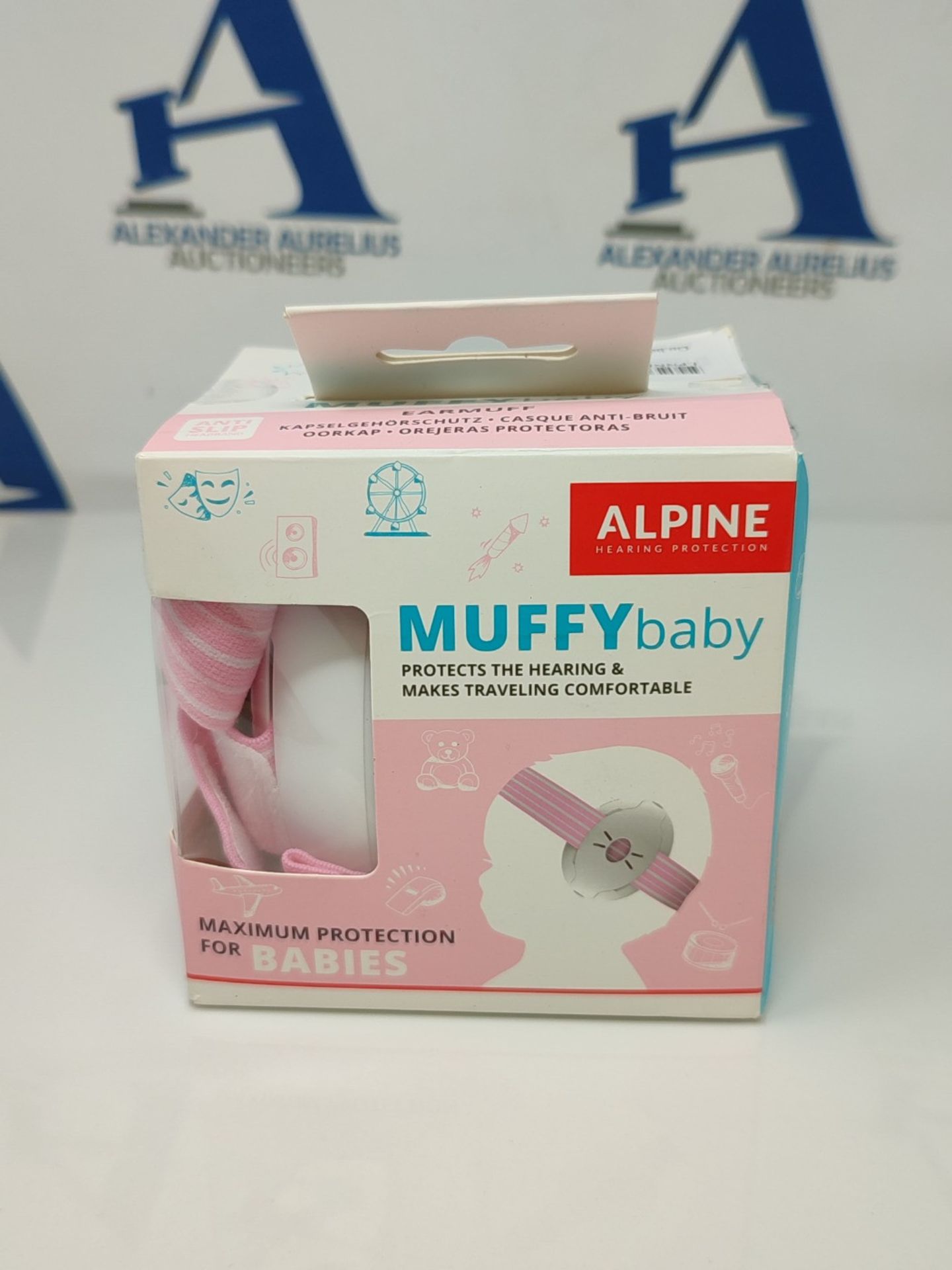 Alpine Muffy Baby Ear Defender for Babies and Toddlers up to 36 Months - CE & UKCA Cer