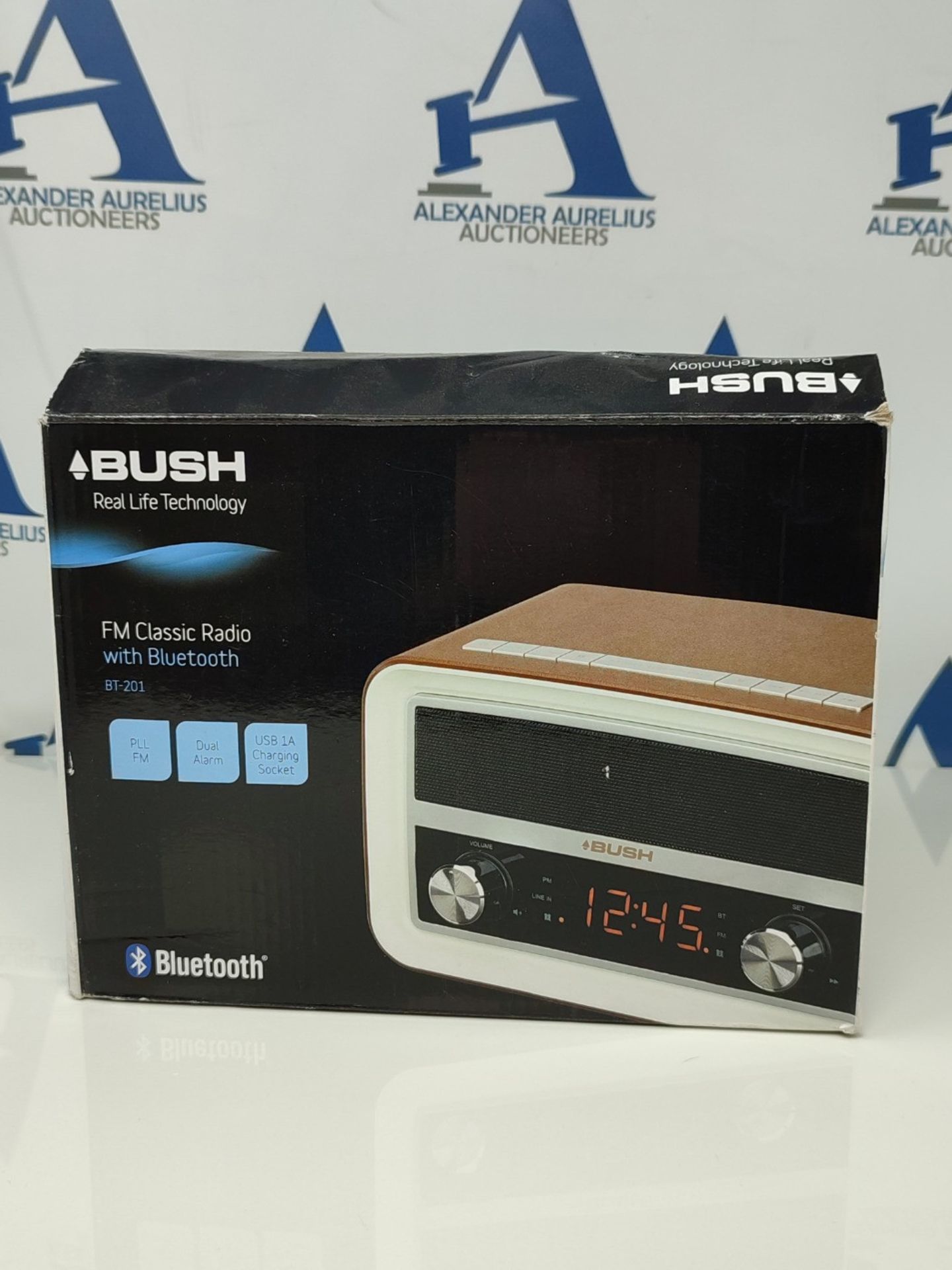 Bush model no. BT-201 FM classic radio with bluetooth