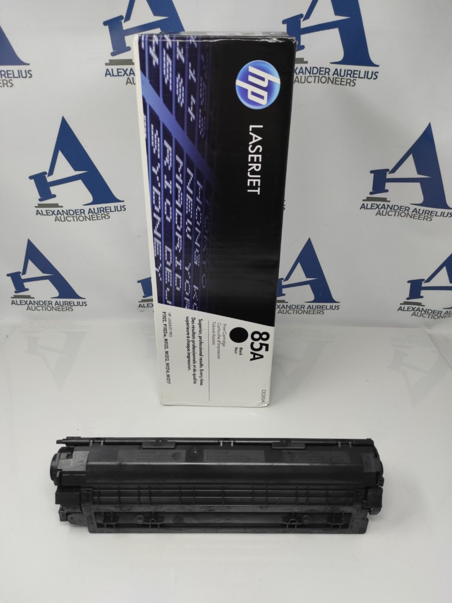 RRP £61.00 HP CE285A 85A Original LaserJet Toner Cartridge, Black, Single Pack - Image 2 of 2