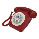 Benross 44510 Classic Retro Telephone/Vintage Style Corded Phone/Classic Ringer Sound/