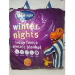 Silentnight Polar fleece Single Electric blanket