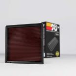 RRP £53.00 K&N 33-2966 Replacement Air Filter,Heather Red