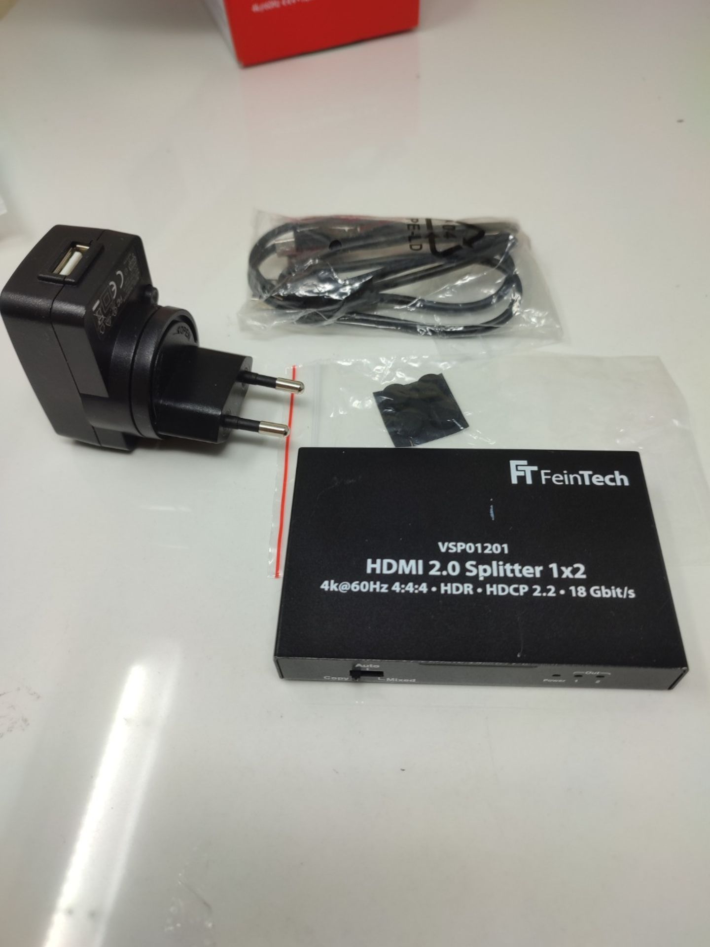 FeinTech VSP01201 HDMI 2.0 Splitter 1 in 2 out distributor Ultra-HD 4K 60Hz YUV 4:4:4 - Image 3 of 3