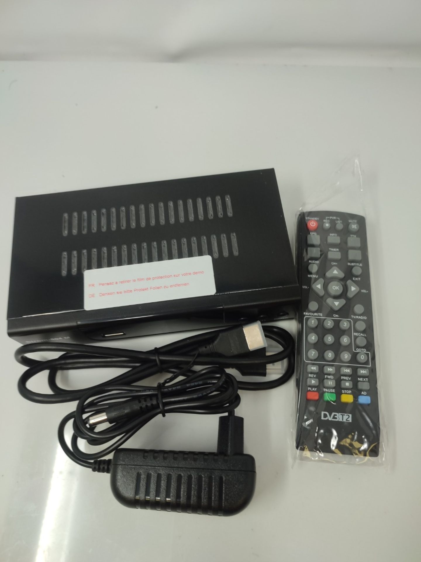 STROM 504 - Decoder TNT Full HD DVB-T2, compatibile con HEVC264 (HDMI, Scart, USB, Dig - Image 3 of 3