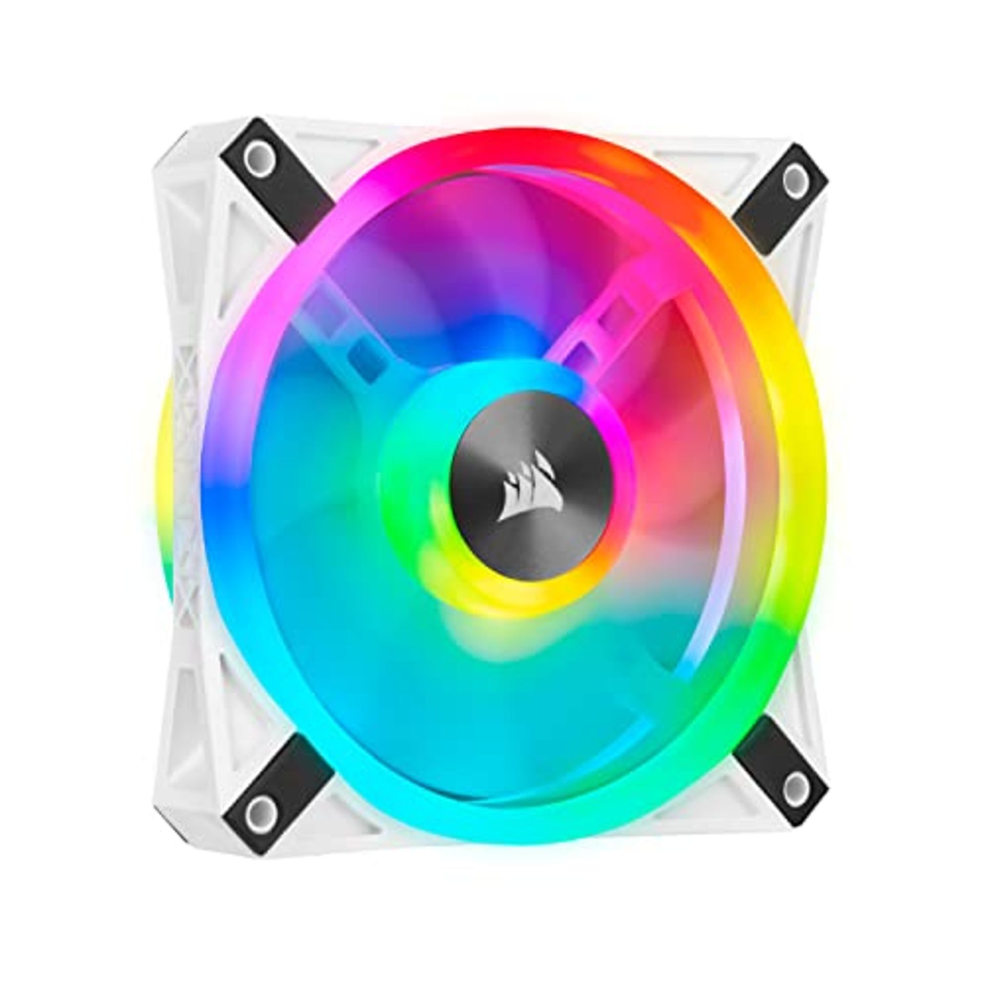 Corsair iCUE QL120 RGB, 120-mm-RGB-LED-PWM-LÃ¼fter (34 Einzeln Ansteuerbare RGB-LEDs