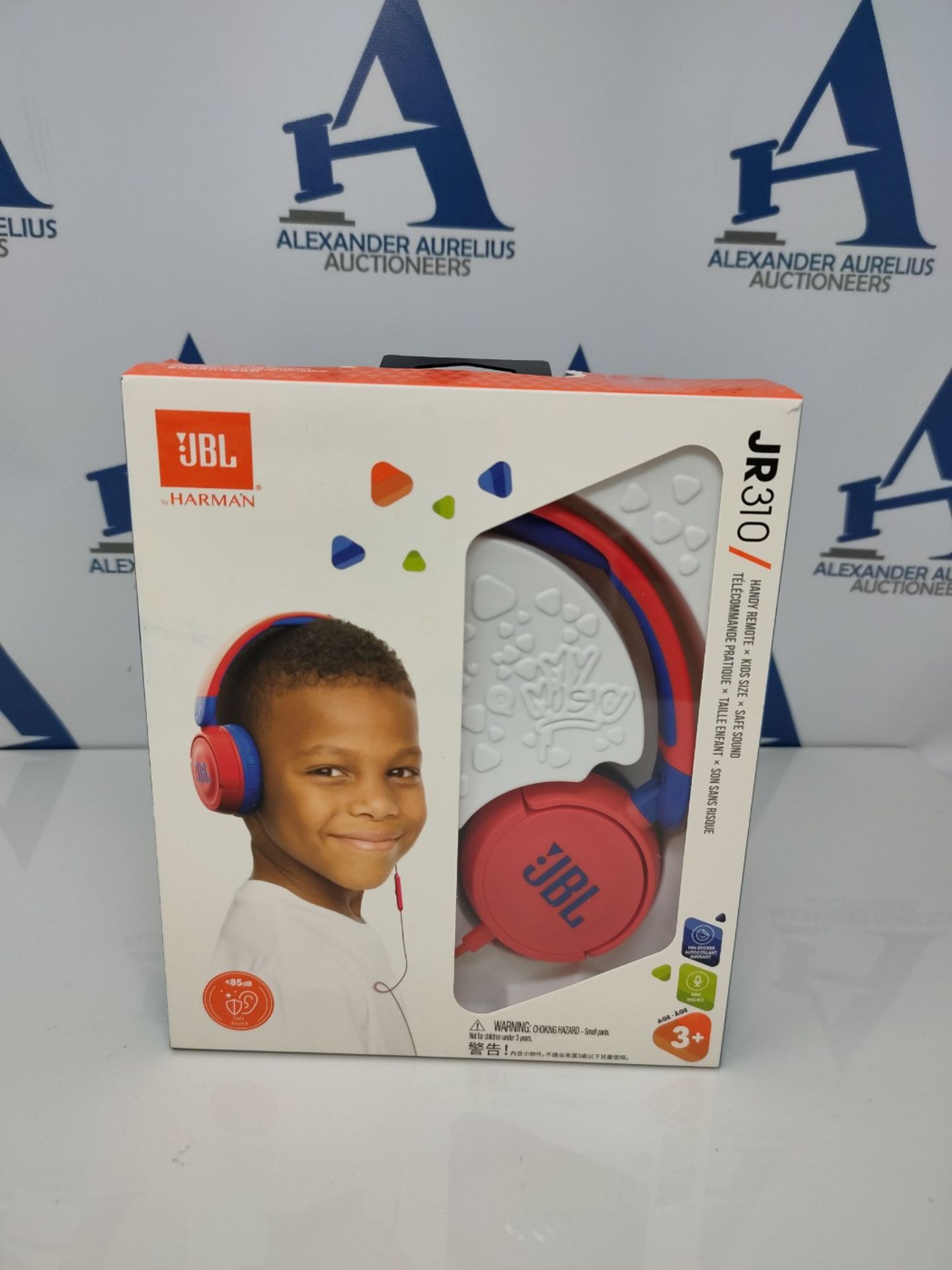 JBL Jr310 On-Ear Kinder-KopfhÃ¶rer in Rot-Blau â¬  Kabelgebundene OhrhÃ¶rer m - Bild 2 aus 3