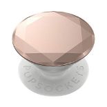PopSockets PopGrip - Expanding Stand and Grip with Swappable Top - Metallic Diamond Ro