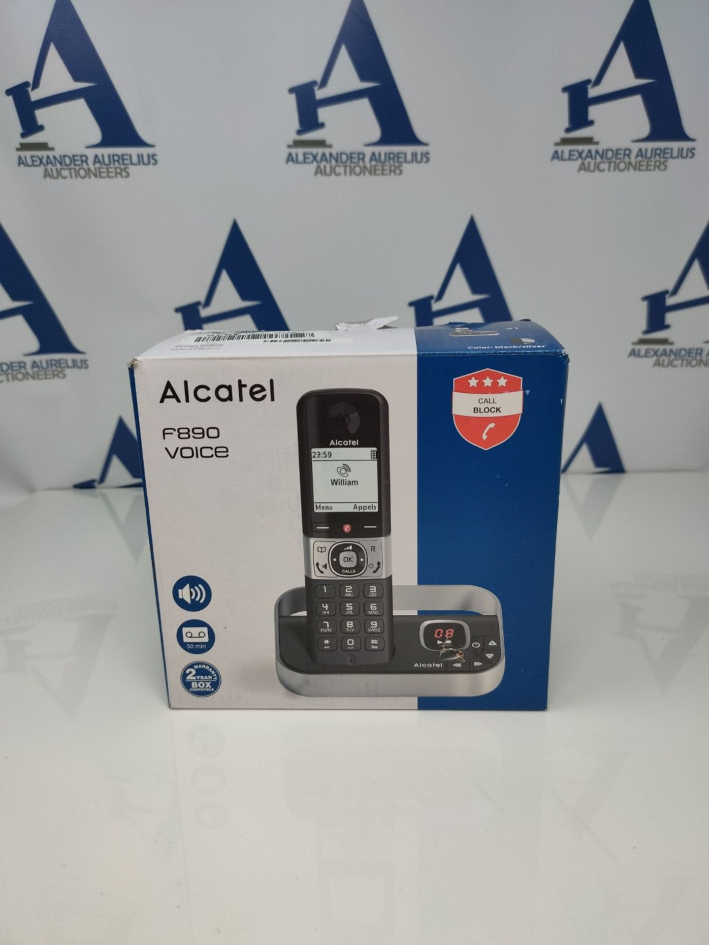 Alcatel Dect F890 Voice Fr Black Scallblock - Bild 2 aus 3