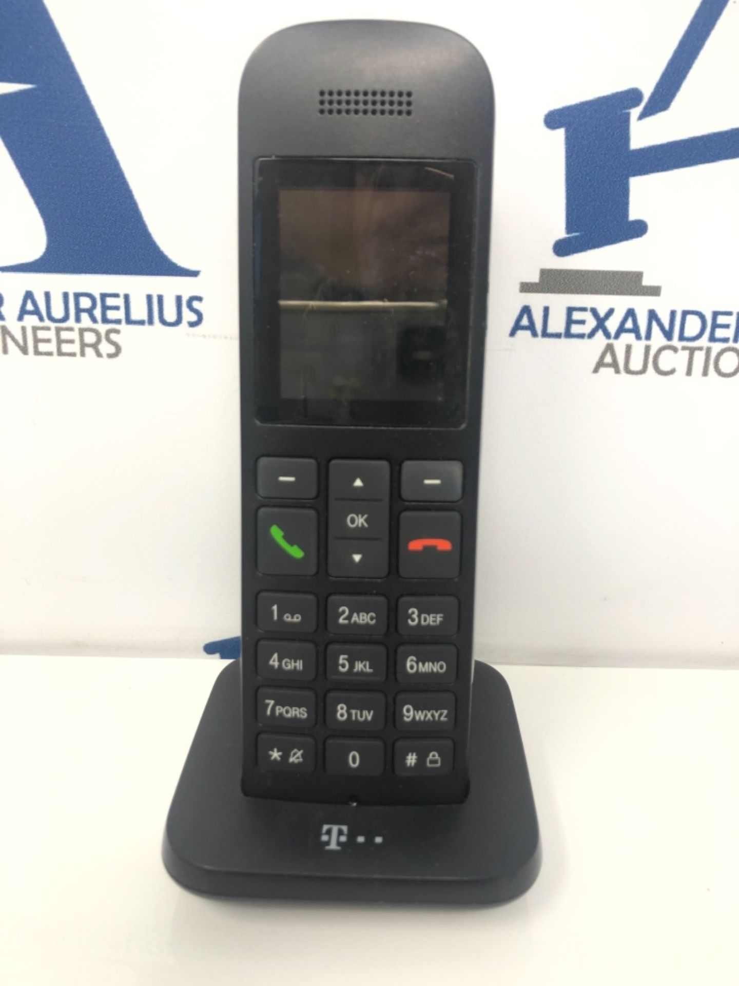 Deutsche Telekom Speedphone 12 landline telephone in black cordless | For use with cur - Image 3 of 3