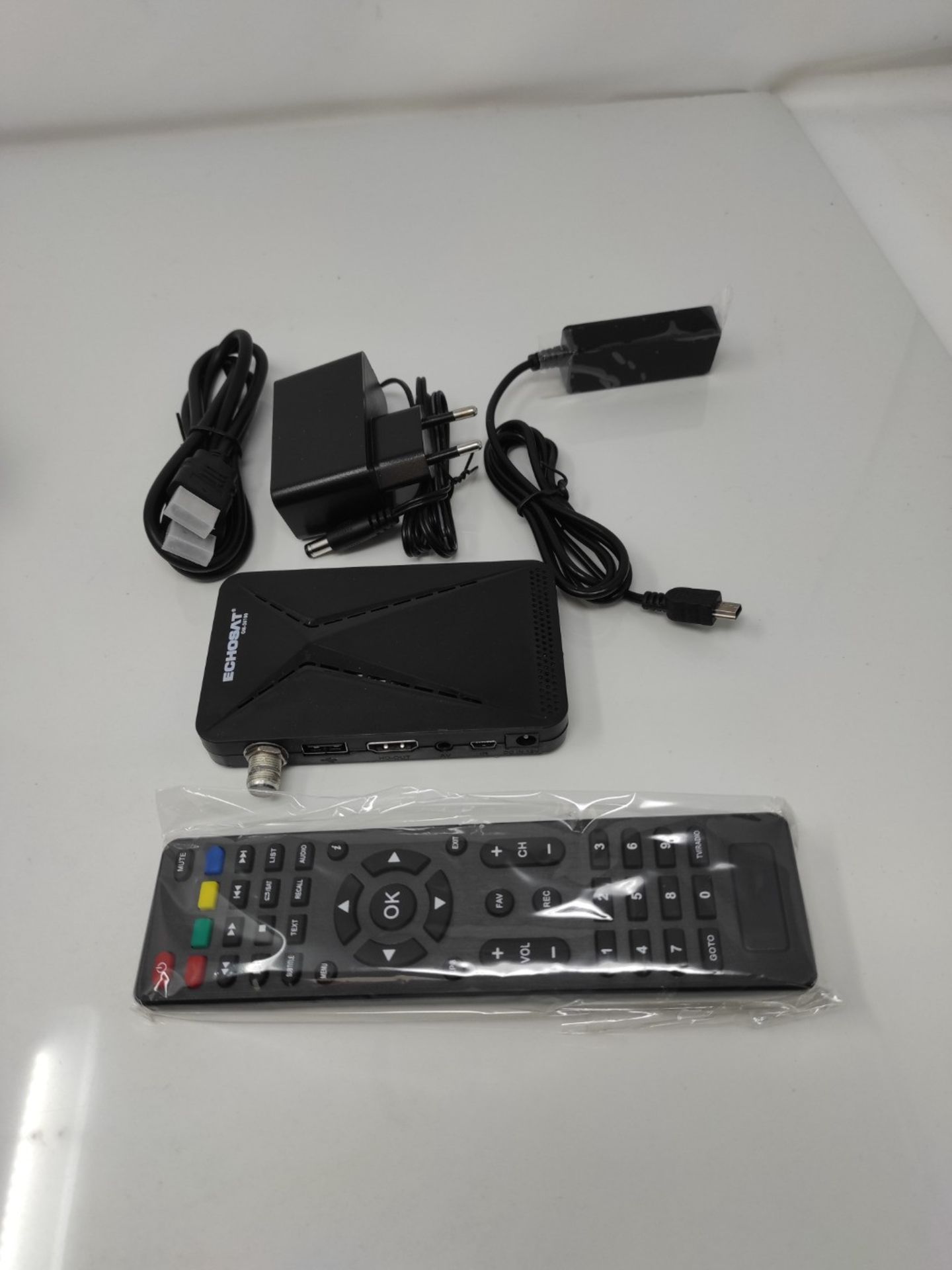 Echosat OM-26100 Mini Sat Receiver -DVB S/S2 Satelliten Receiver âS Full HD âS? - Image 3 of 3