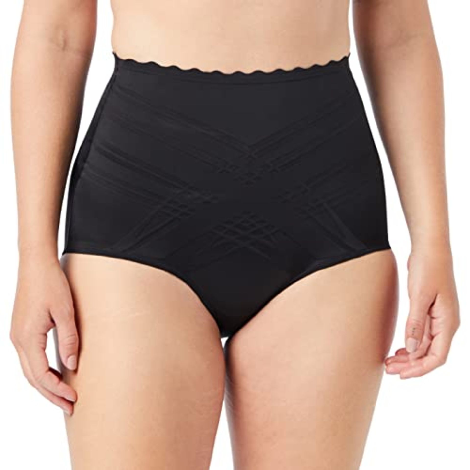 Dim Women's Beauty Lift Plain or unicolor Brief - Black - Black - 14 (Brand size: 42)