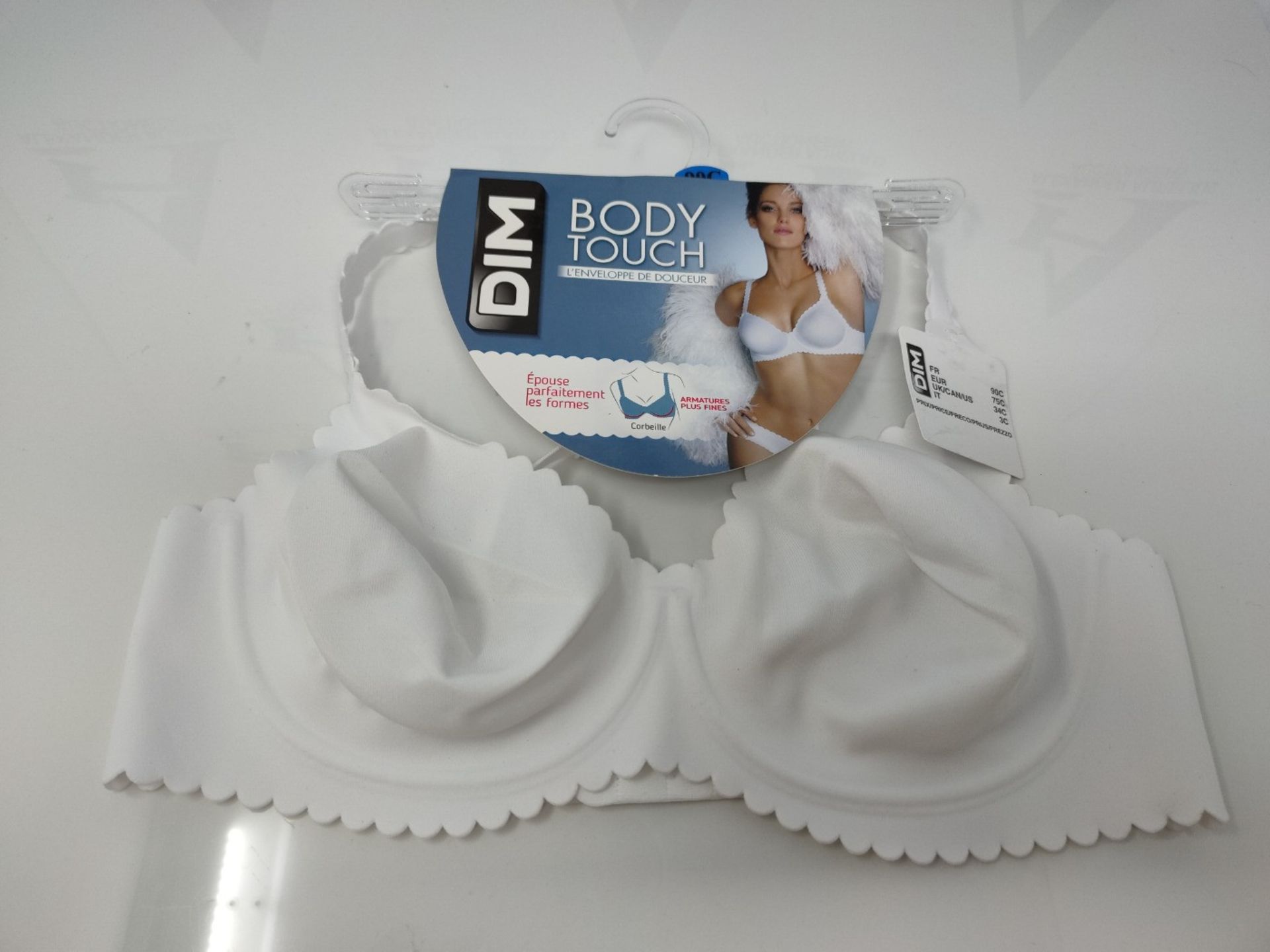 Dim Women's Body Touch Underwired Bra, White, 34C (Manufacturer Size: 90C) - Image 2 of 2
