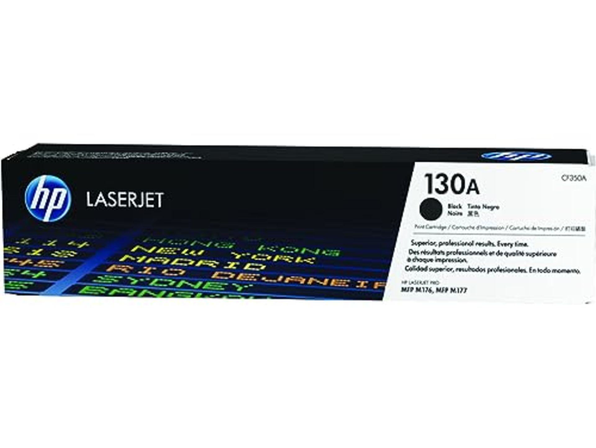 RRP £50.00 HP CF350A 130A Original LaserJet Toner Cartridge, Black, Single Pack