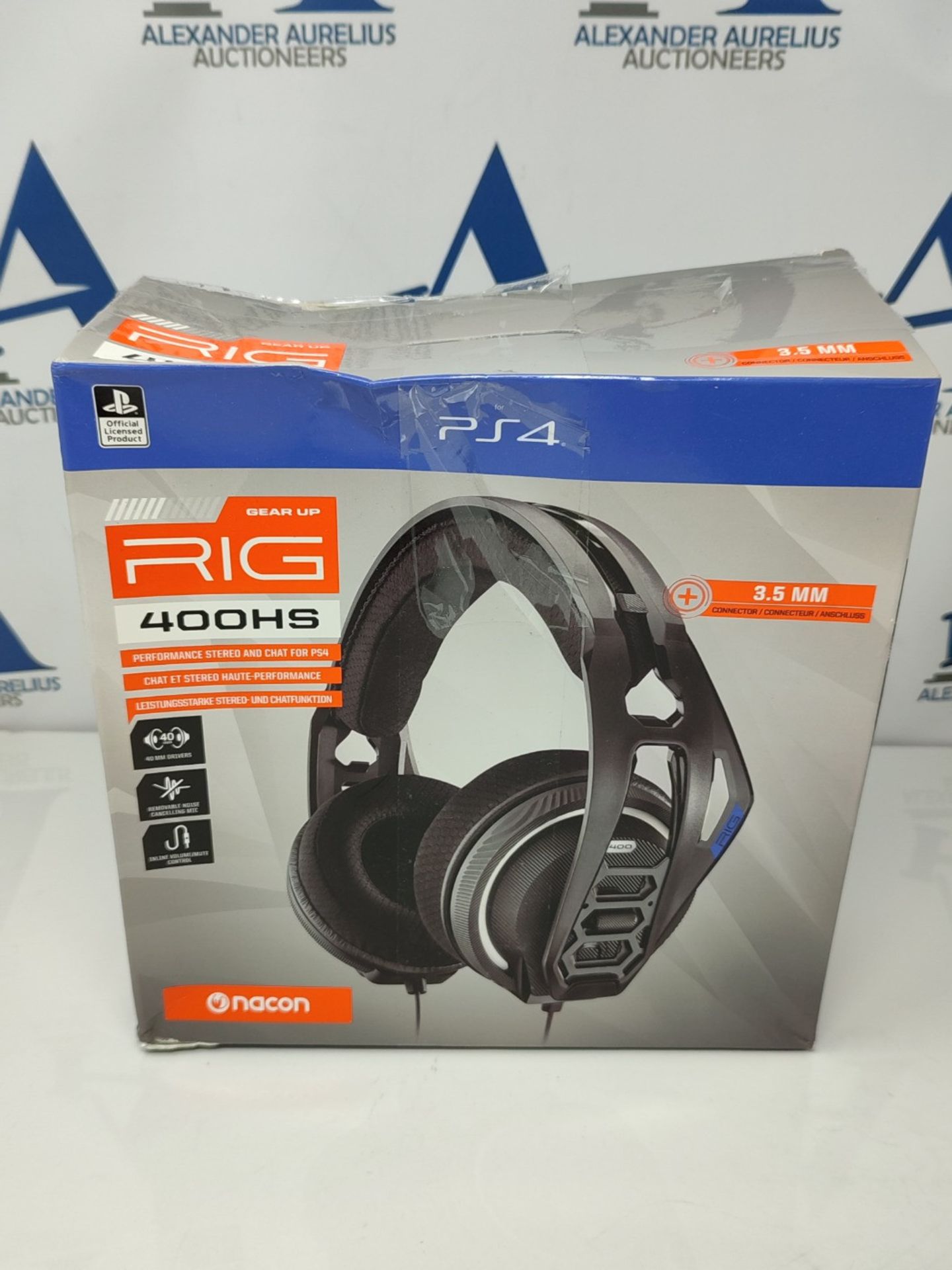 Plantronics RIG 400HS Gaming Headset (PS4) - Image 2 of 3