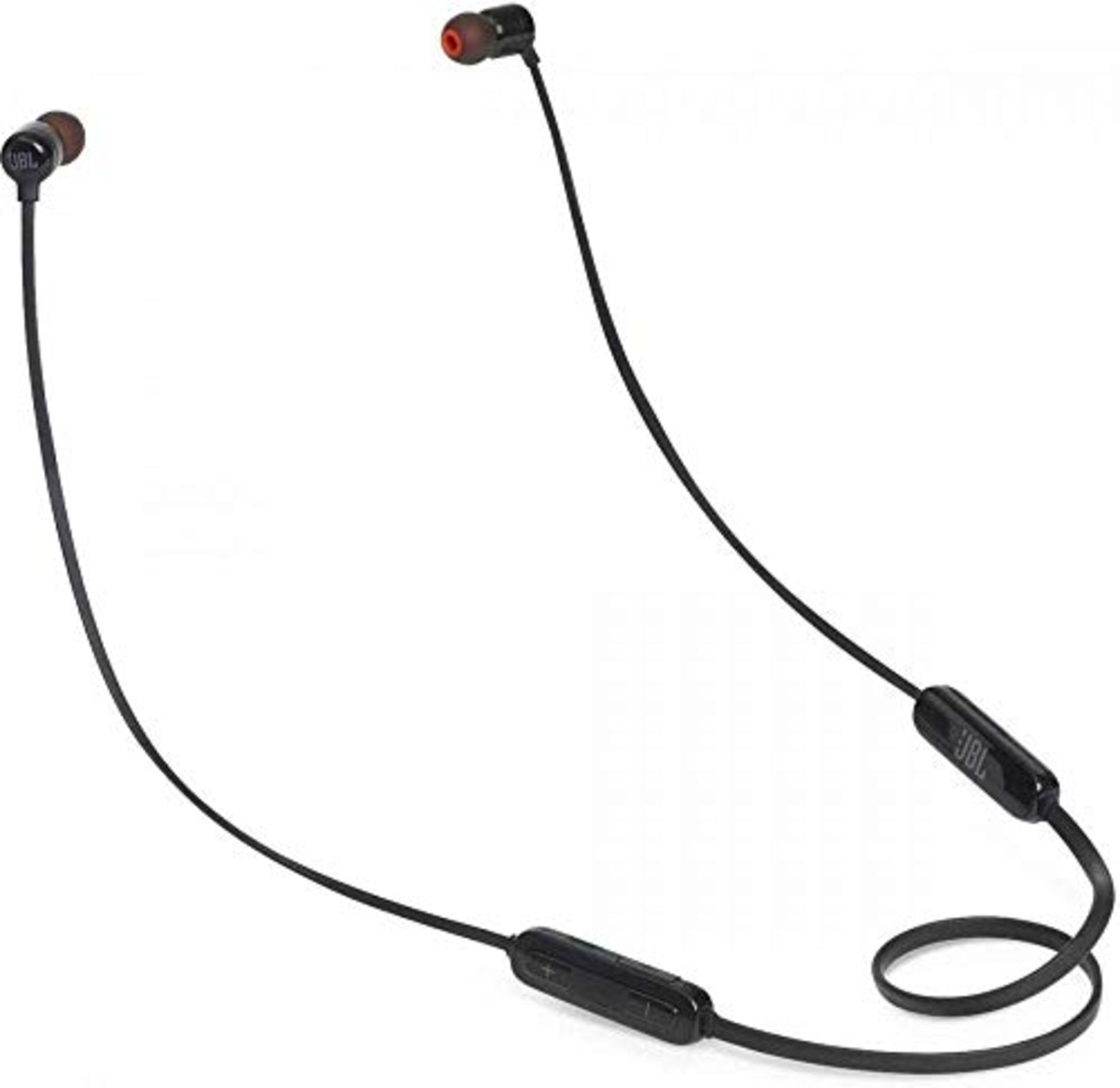 JBL Tune110BT in-ear Bluetooth headphones in black - wireless earphones with integrate