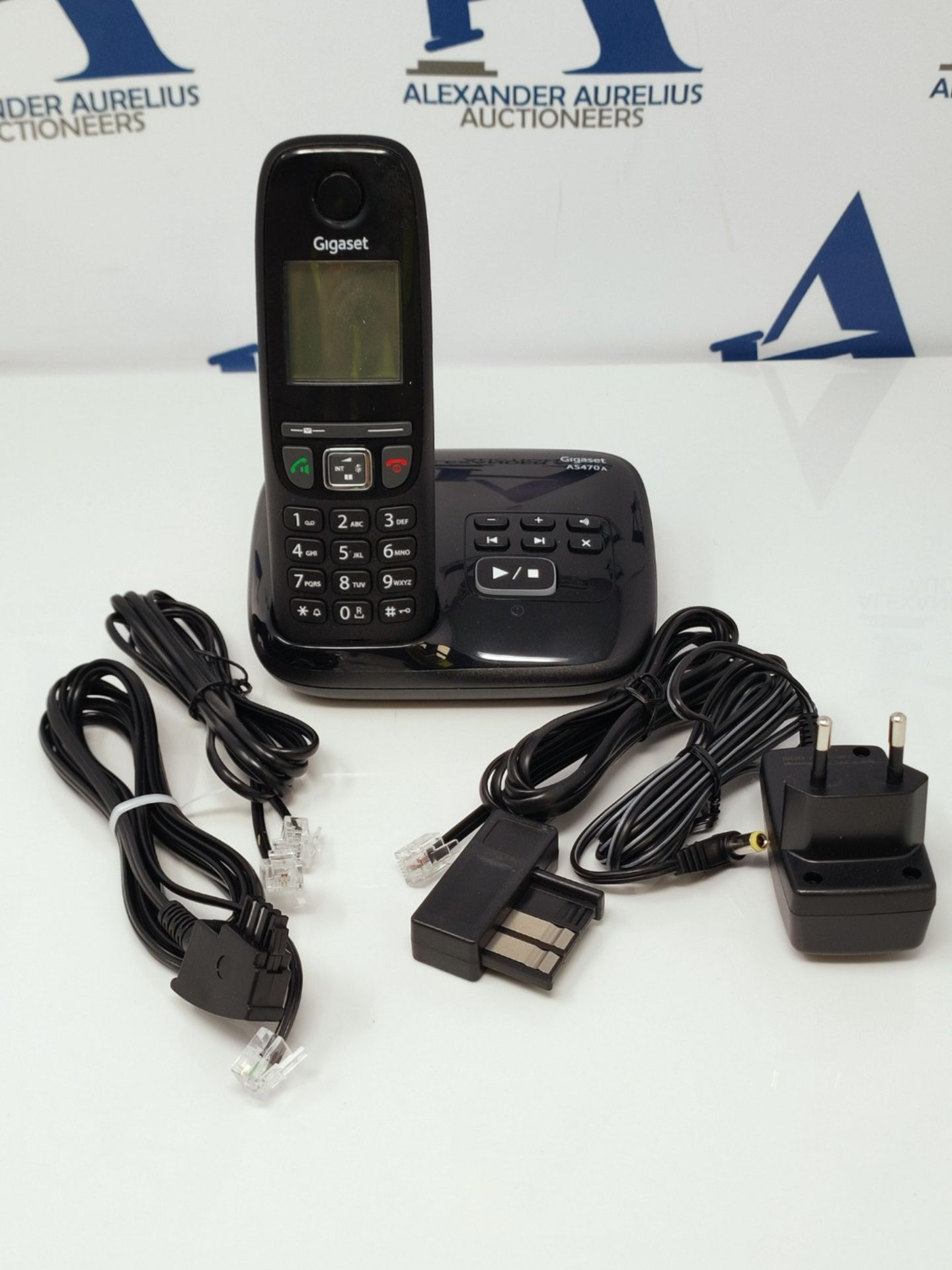 Gigaset AS470A Solo DECT-Telefon Schwarz Anrufer-Identifikation - Telefone (DECT-Telef - Image 3 of 3