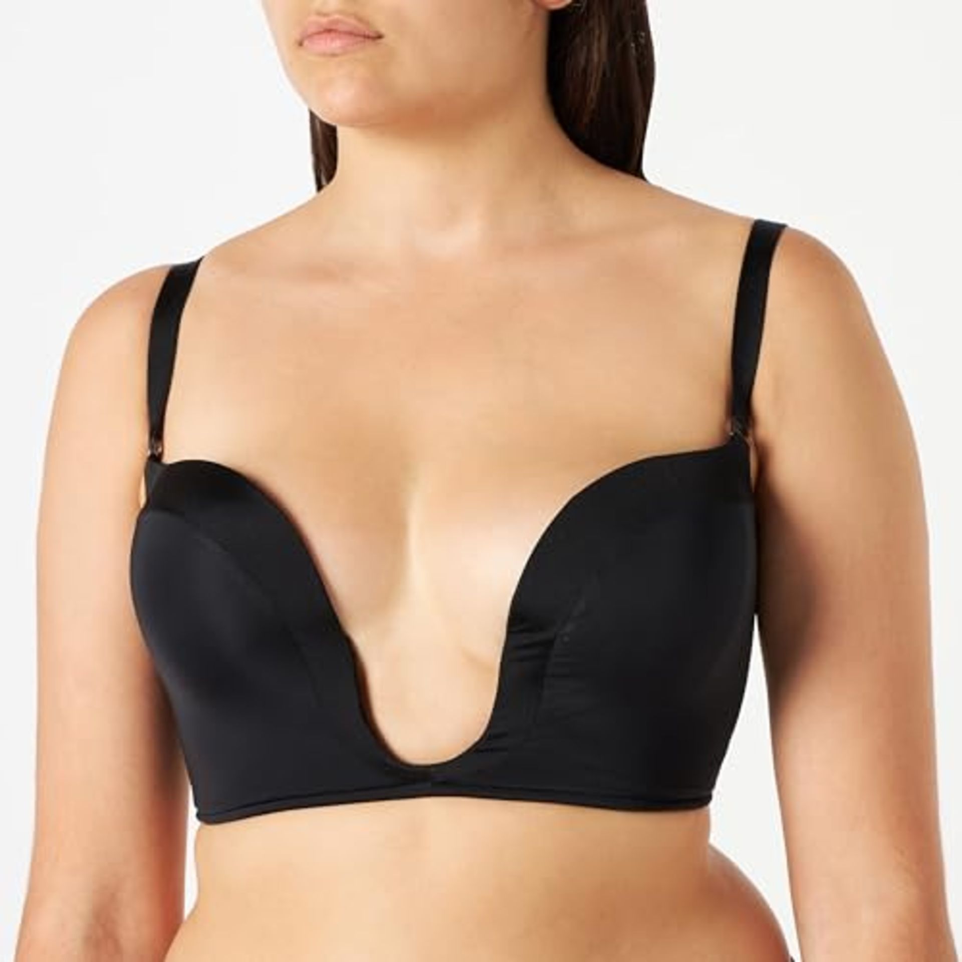 Wonderbra Women's Ultimate Plunge Underwired Multiway, Black, 32 A UK