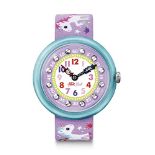 Flik Flak Girls' Analogue Quartz Watch with Textile Bracelet - FBNP033