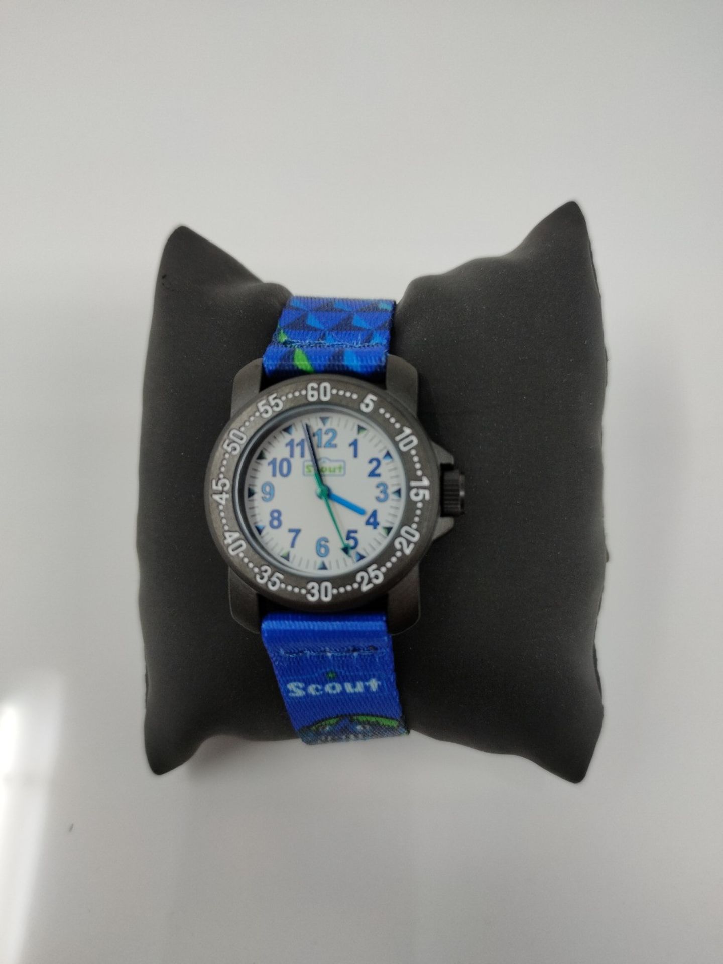 Scout Jungen Analog Quarz Uhr mit Textil Armband 280376015