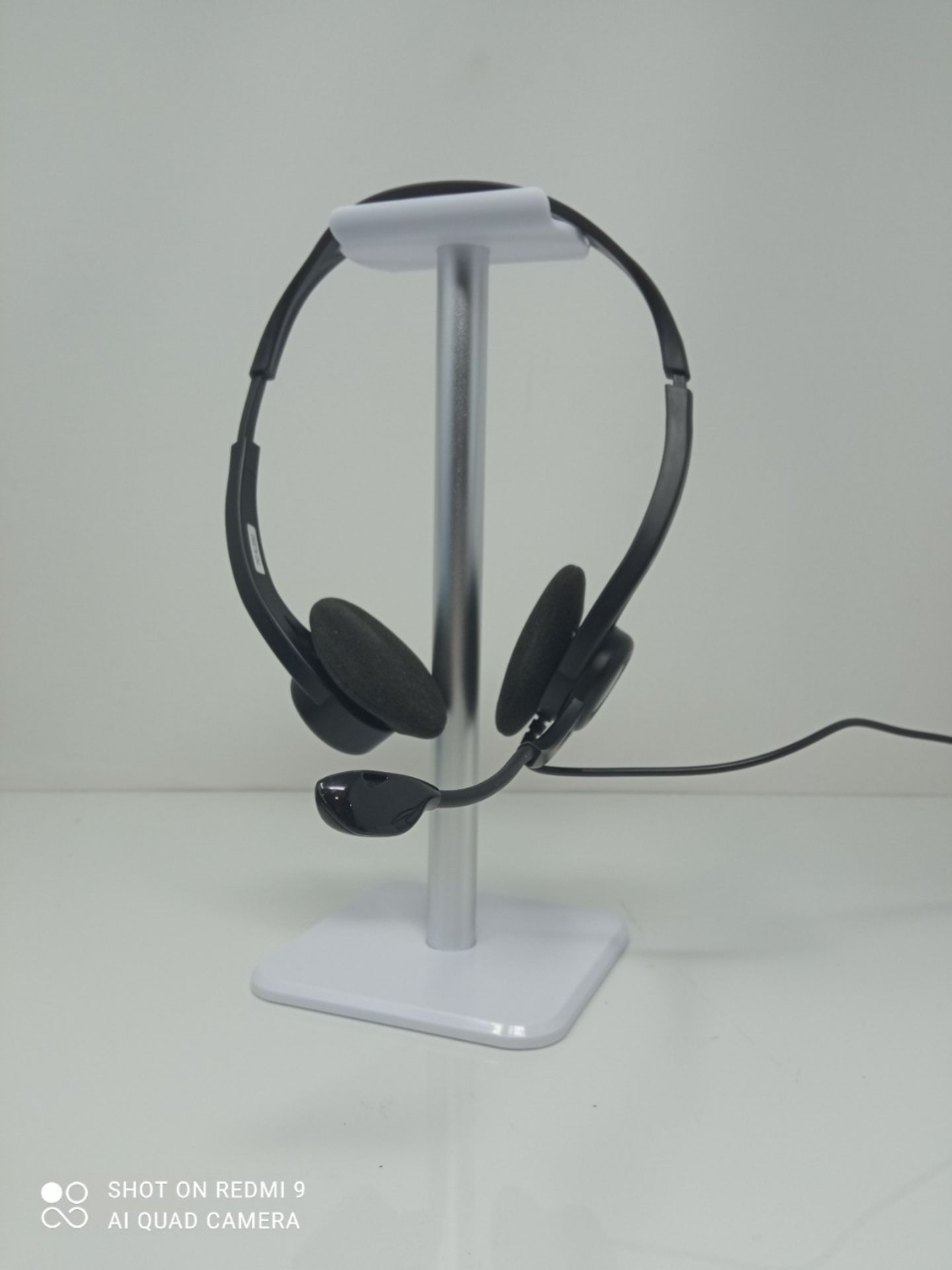 Logitech 960 Kopfhörer mit Mikrofon, Stereo-Headset, Verstellbares Mikrofon mit Rausc - Bild 2 aus 2